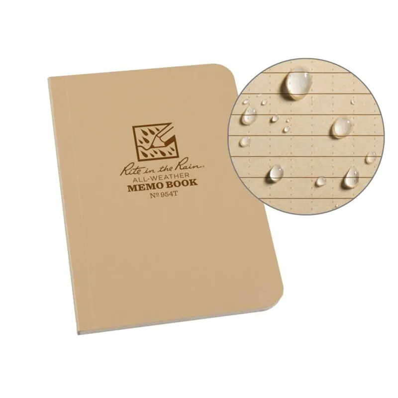 954 Rite in the Rain Waterproof Notebook - Tan