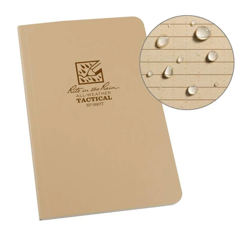 980T Rite in the Rain Tactical 5 X 7 N/B - Tan