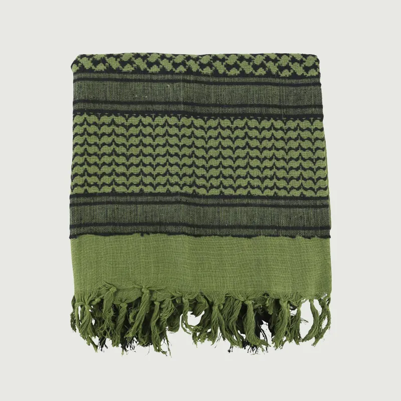 Shemagh - Olive And Black-1