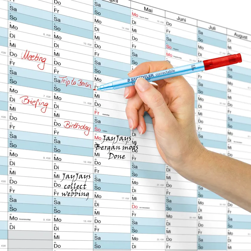 305 Staedtler Lumocolor Correctable Fine Pen - Red-2