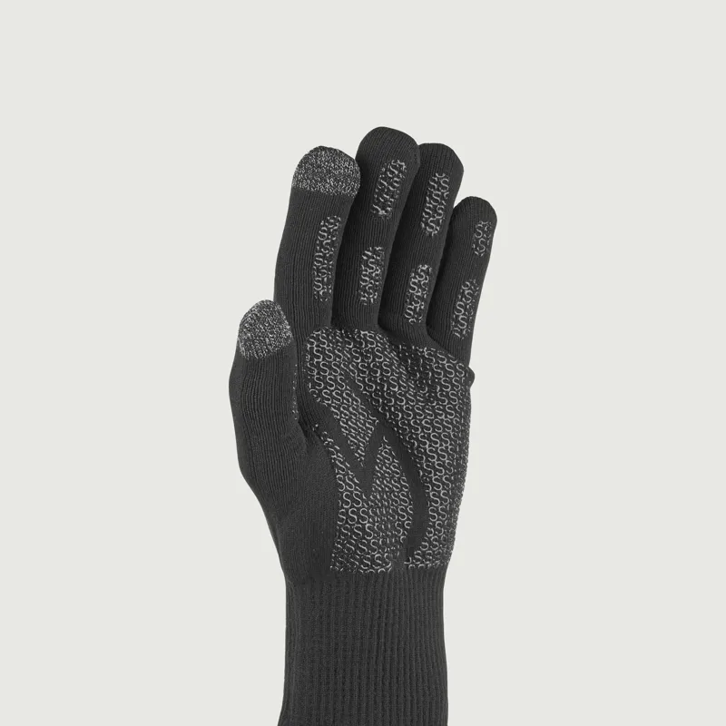 SealSkinz Anmer Waterproof All Weather Ultra Grip Glove - Black-1