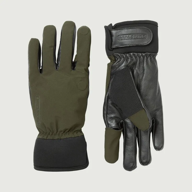 SealSkinz Waterproof All Weather Shooting Glove - Broome Olive