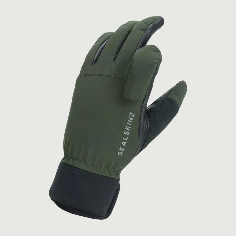 SealSkinz Waterproof All Weather Shooting Glove - Broome Olive-3