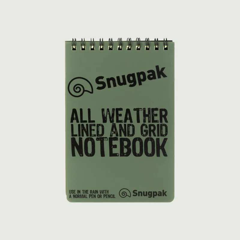 Snugpak All Weather Notebook - Olive Green
