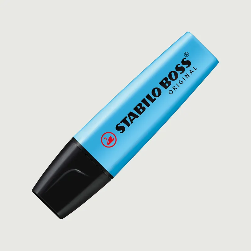 Stabilo Boss Original Fluorescent Highlighter - Blue