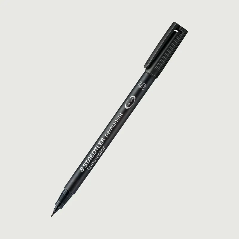 313 Staedtler Permanent Superfine Pen - Black