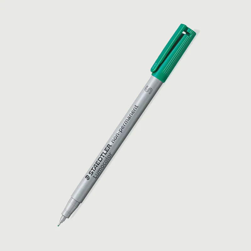 311 Staedtler Non-Perm Superfine Pen - Green 