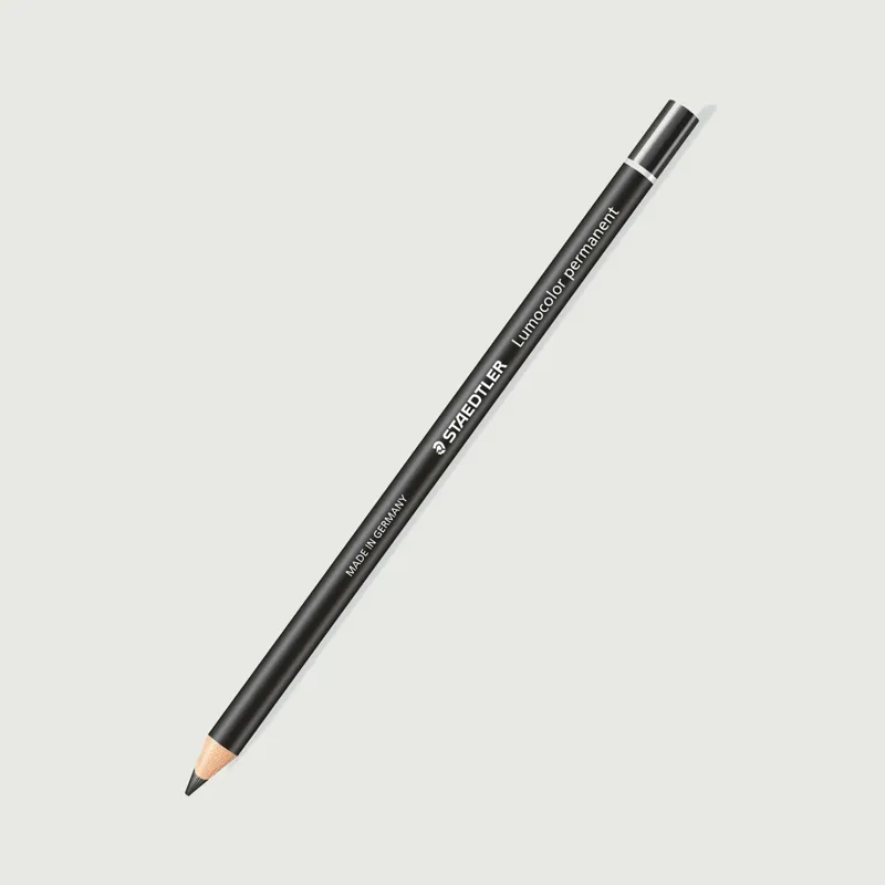 108 Staedtler Lumocolor Pencil Permanent - Black
