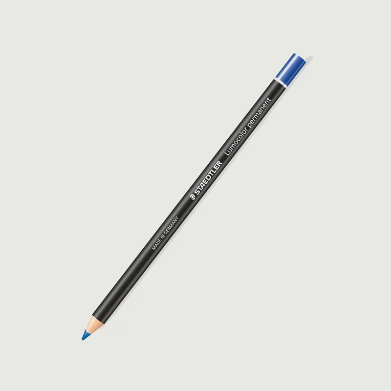 108 Staedtler Lumocolor Pencil Permanent - Black-1