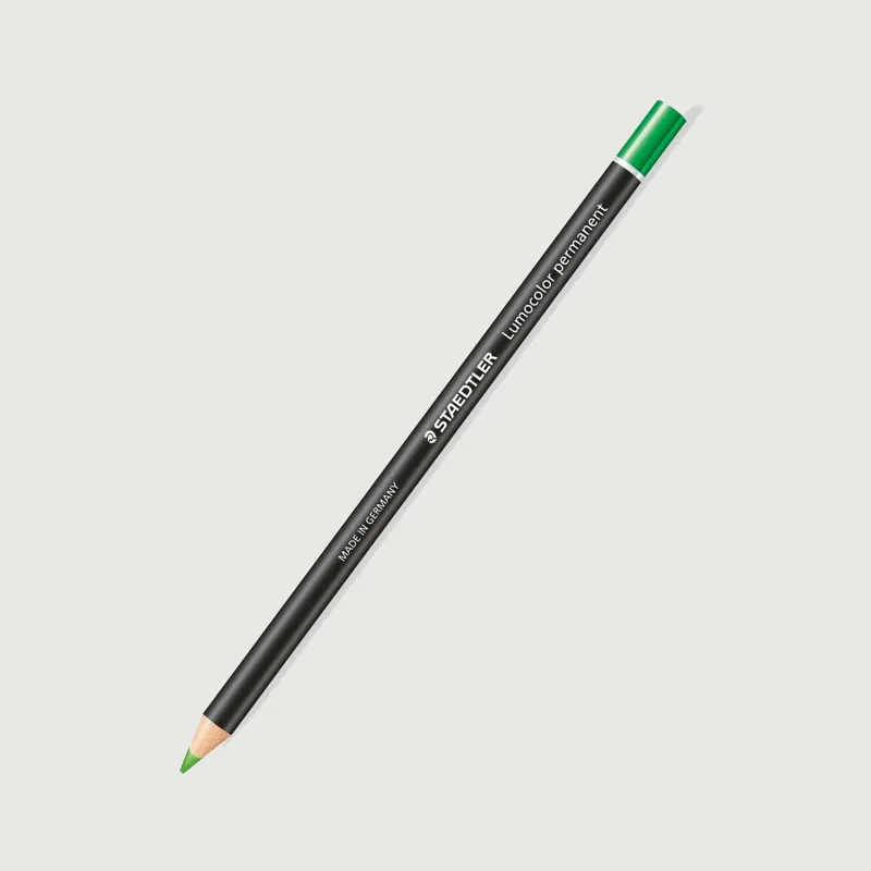 108 Staedtler Lumocolor Pencil Permanent - Green