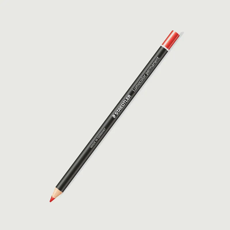 108 Staedtler Lumocolor Pencil Permanent - Black-3