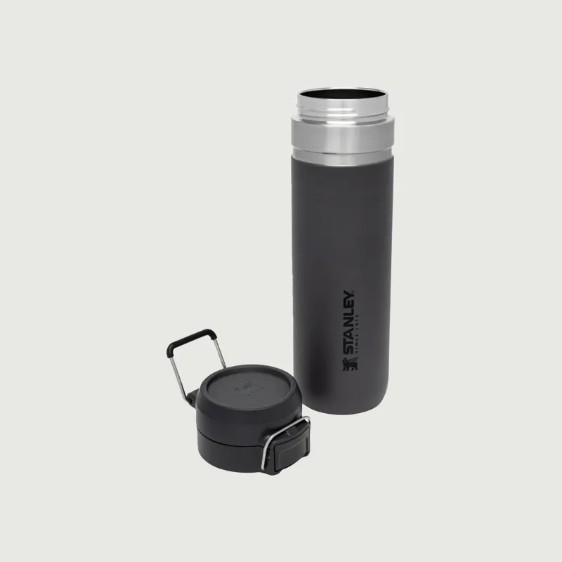 0.70L Stanley Go Quick Flip Water Bottle - Charcoal-1