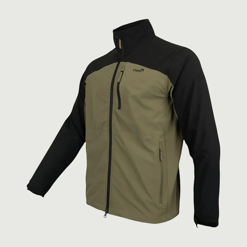 Viper Lightweight Softshell Jacket - Green-2